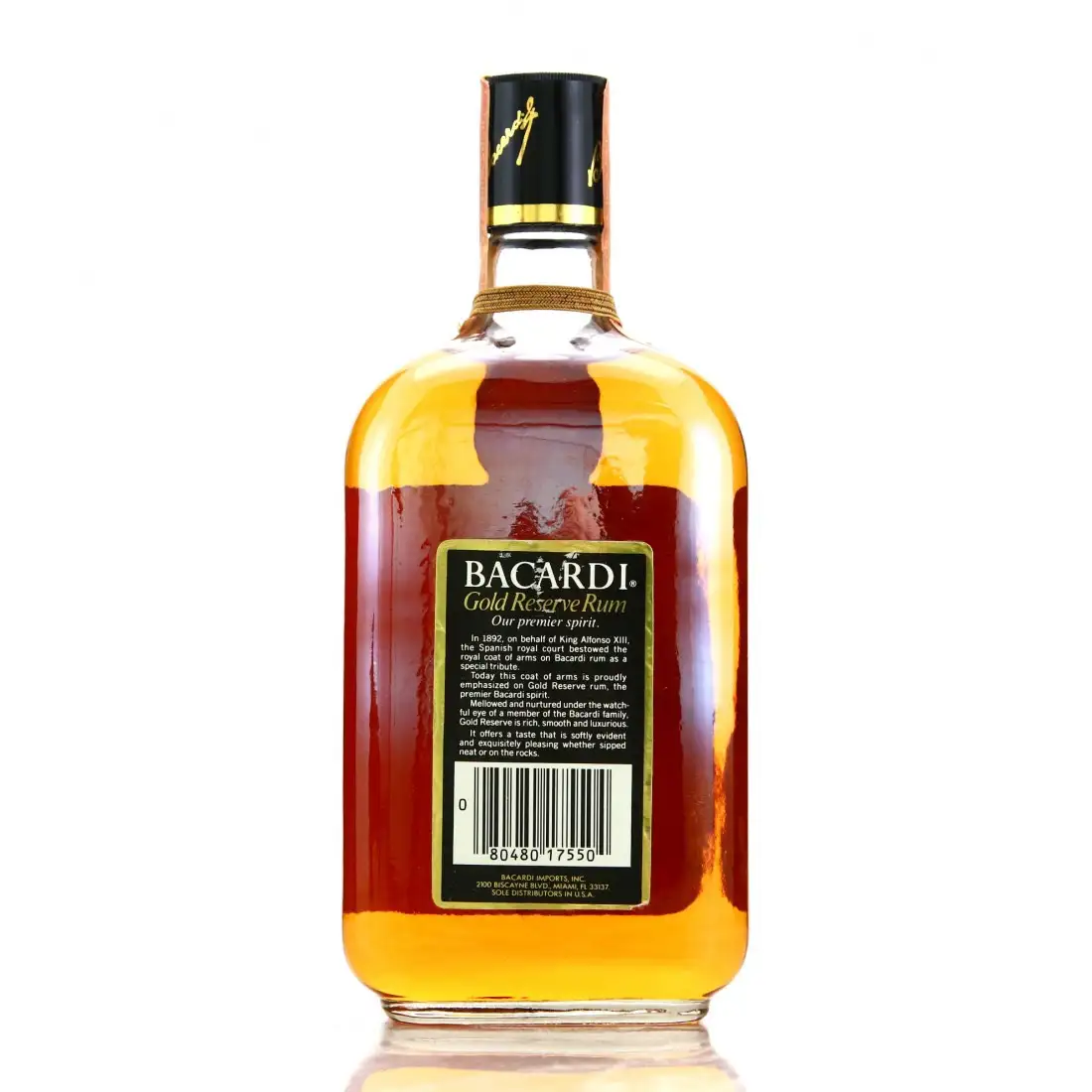 Hochauflösendes Bild von Bacardi Gold Reserve (Añejo)