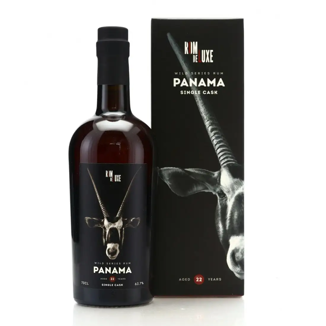 Bottle of Romdeluxe Wild Series Rum Panama No. 24 (Batch 2) 1999