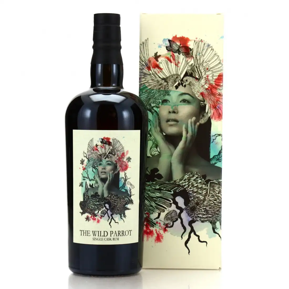 Bottle of The Wild Parrot T.D.L Trinidad 2002