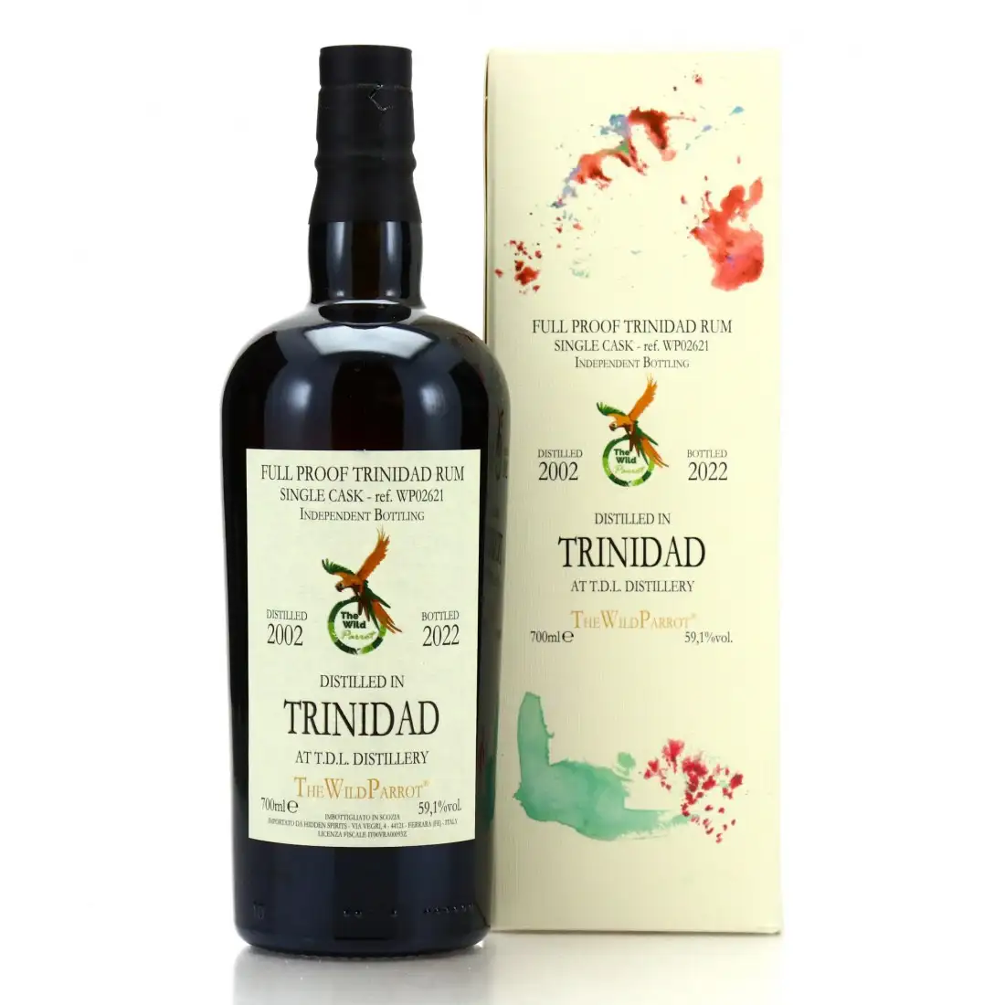 Hochauflösendes Bild von The Wild Parrot T.D.L Trinidad 2002