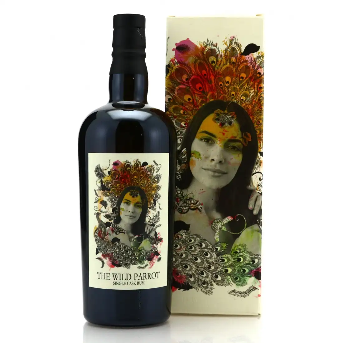 Hochauflösendes Bild von The Wild Parrot Long Pond Full Proof Jamaica Rum 2001