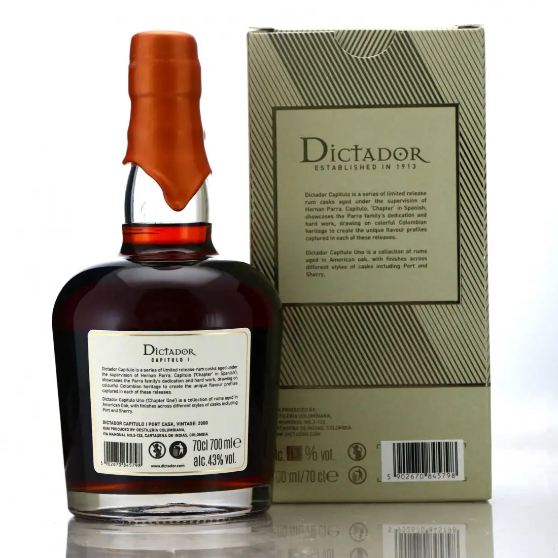 High resolution image of Dictador Episodio 1 Port Cask 2000