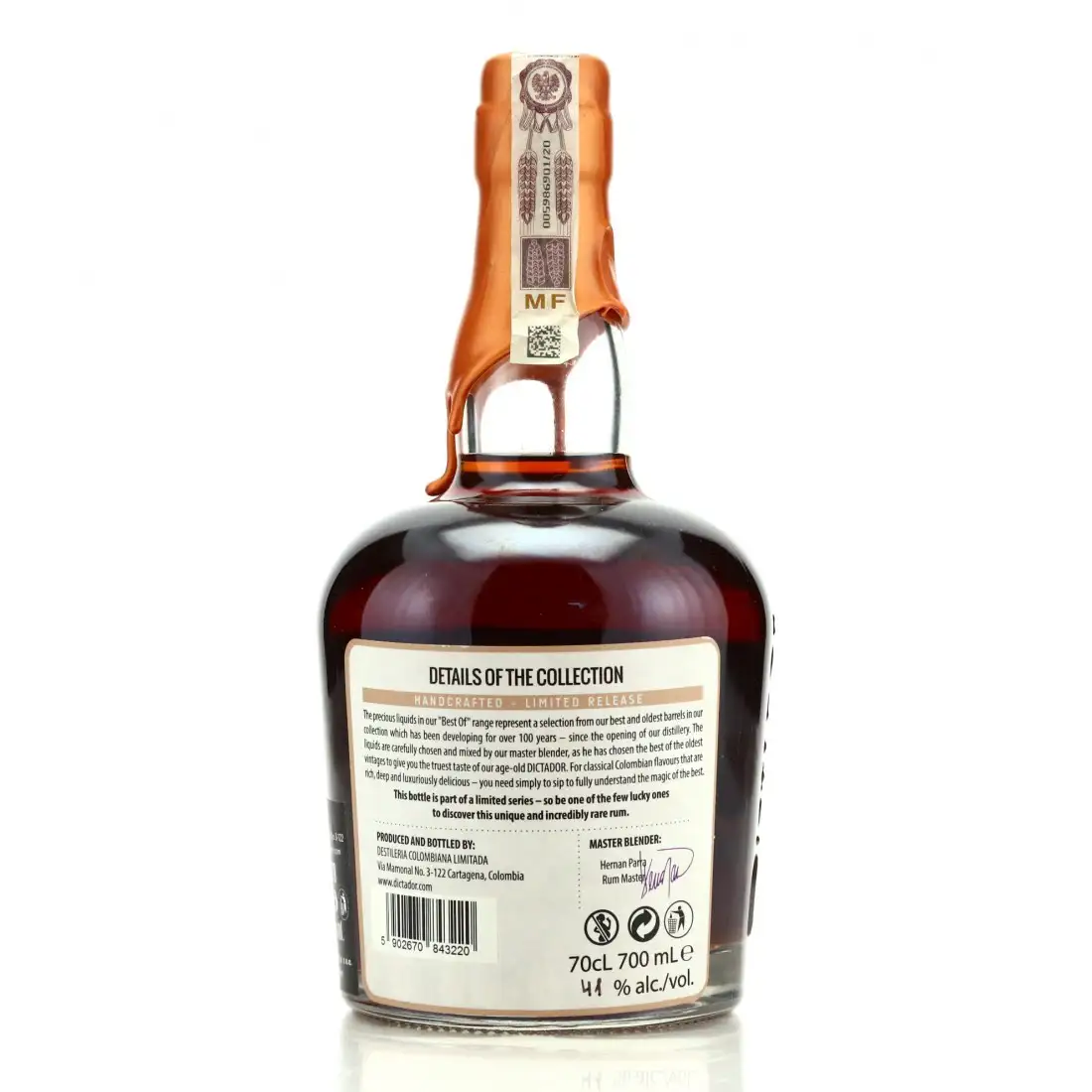 High resolution image of Dictador Best of 1978