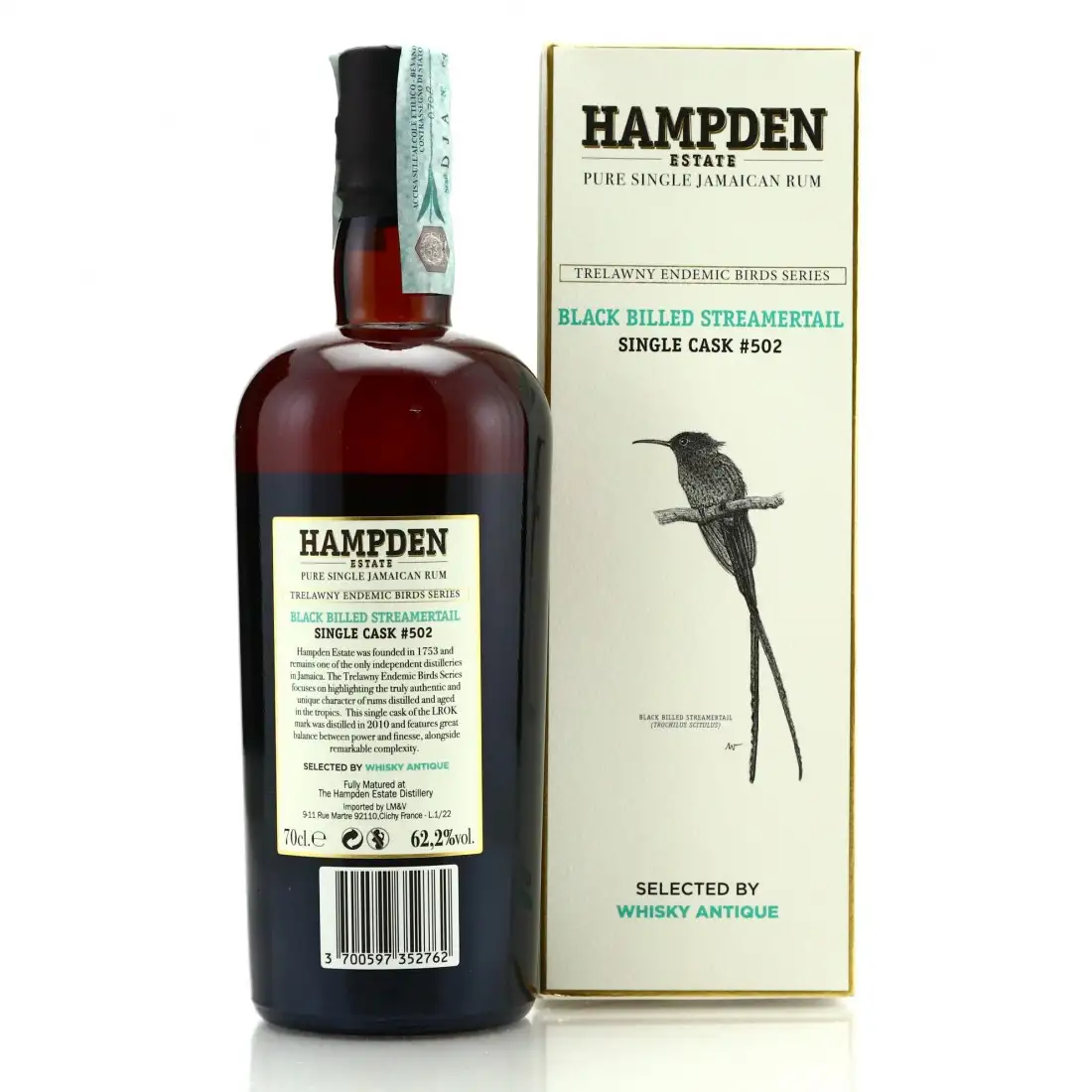 Hochauflösendes Bild von Velier Hampden Trelawny Endemic Birds (Black Billed Streamertail) LROK 2010