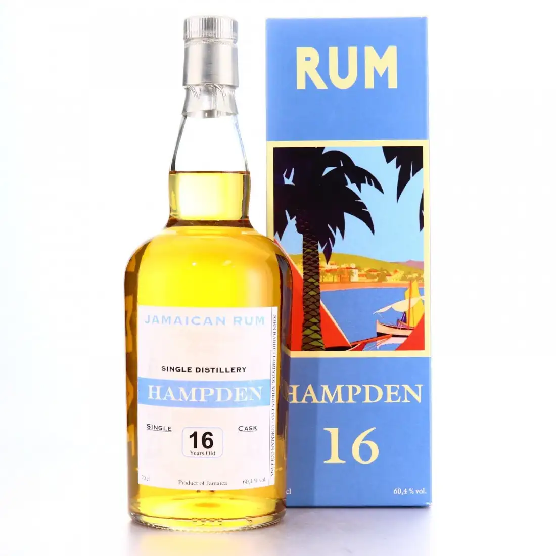 Bottle of Corman Collins Hampden Jamaican Rum <>H 2001