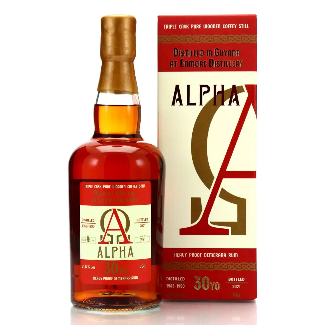 Bottle of Jack Tar Enmore Alpha 1988-1990