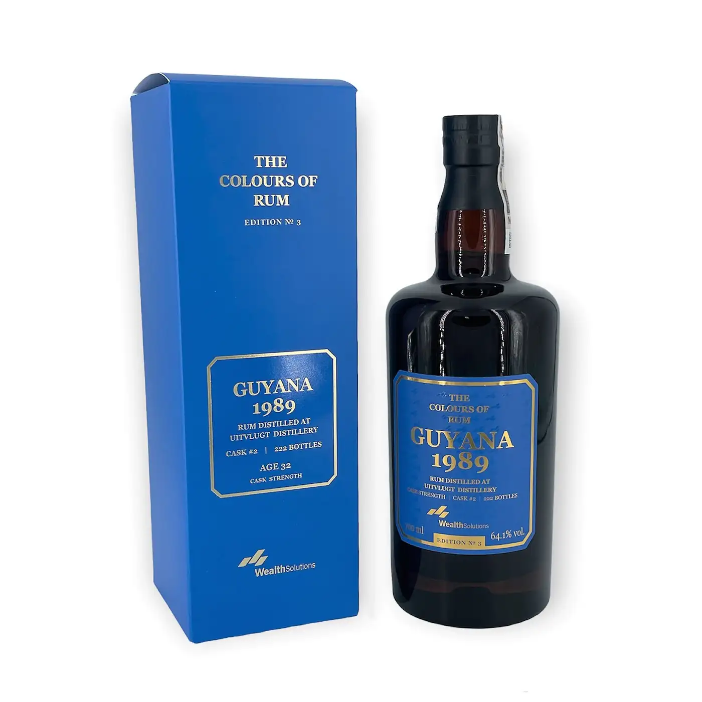 Bottle of CoR Uitvlugt Guyana Ed. 3 1989