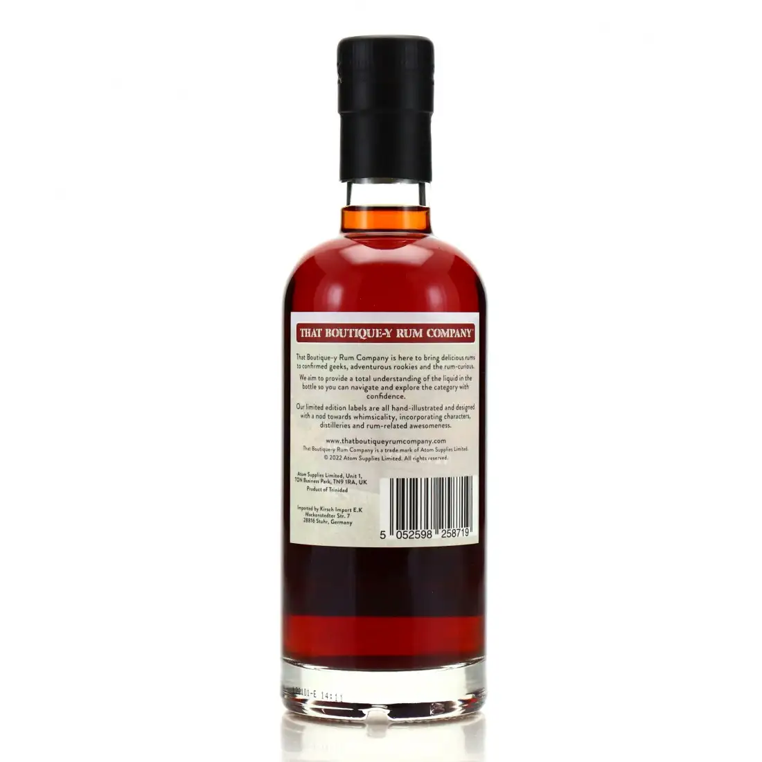 Hochauflösendes Bild von TBRC Caroni Caroni Distillery Heavy Trinidad Rum