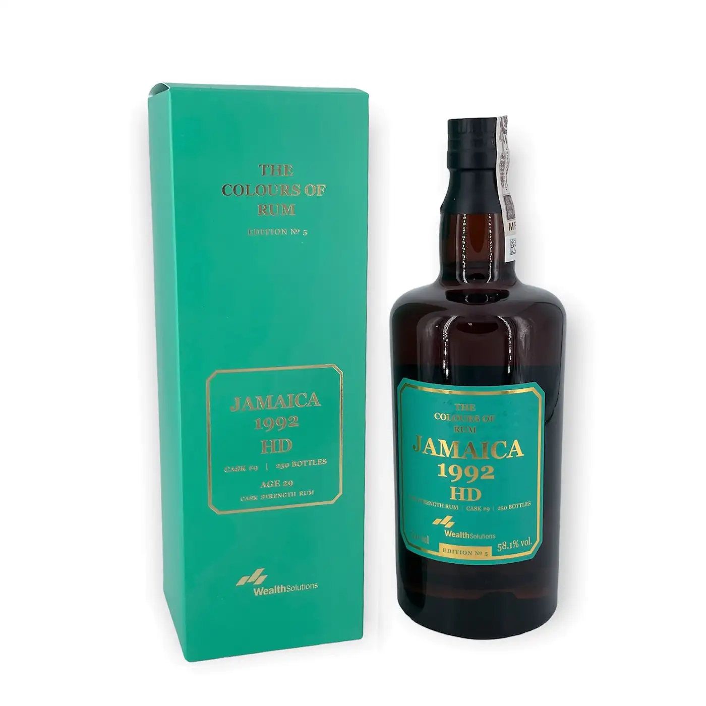 Bottle of CoR Hampden Jamaica Ed. 5 1992