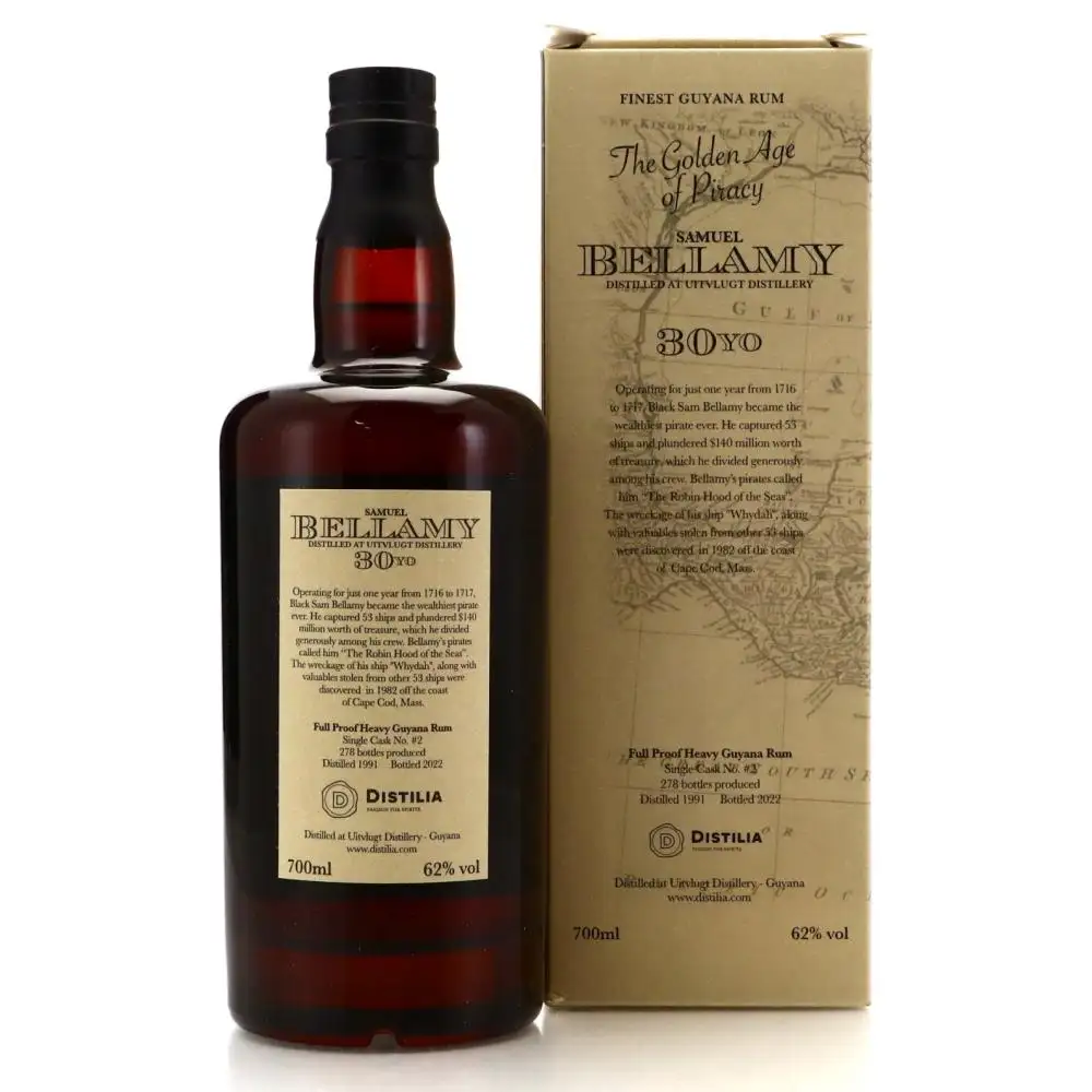 Hochauflösendes Bild von Distilia Uitvlugt The Golden Age of Piracy Samuel Bellamy 1991