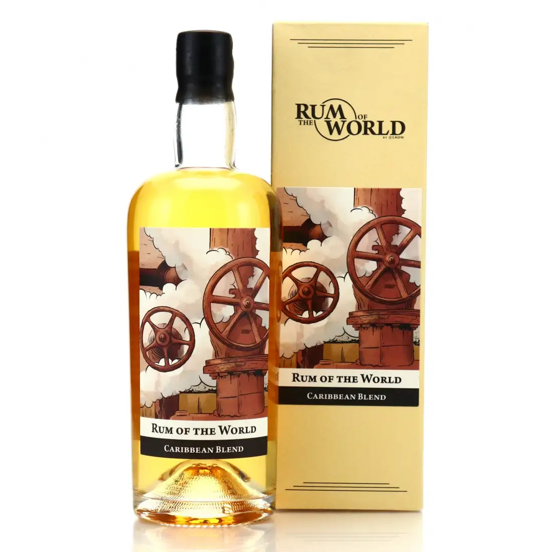 Bottle of Fine Spirits Rum of the World Caribbean Blend (Le Comptoir Irlandais)