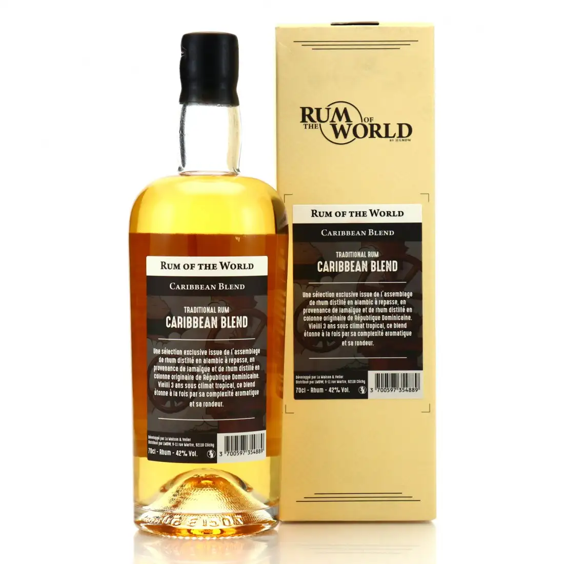 Hochauflösendes Bild von Fine Spirits Rum of the World Caribbean Blend (Le Comptoir Irlandais)