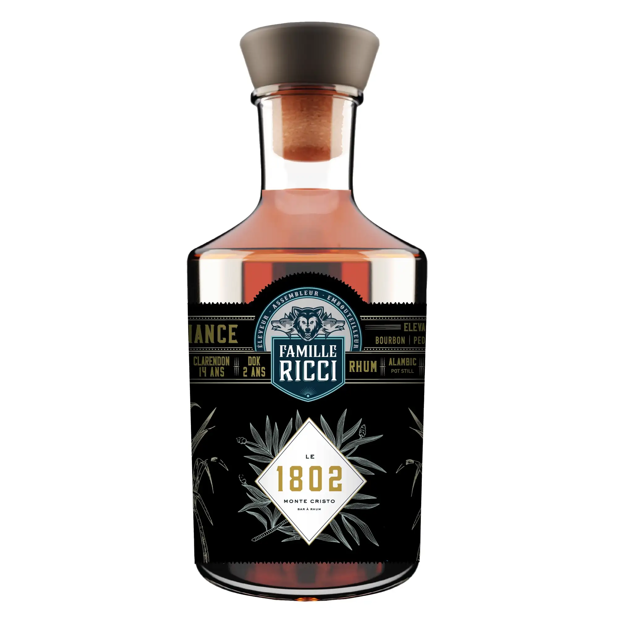 Bottle of Famille Ricci Clarendon & Hampden 1802 Monte Cristo DOK