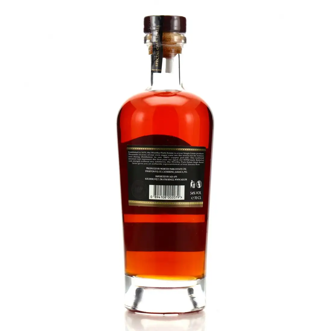 Hochauflösendes Bild von Worthy Park Special Barrel (Bottled for The Nectar Belgium) WPM 2006