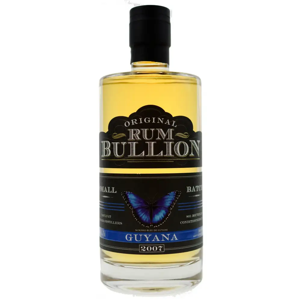 Bottle of Jean Boyer Diamond Rum Bullion 2007