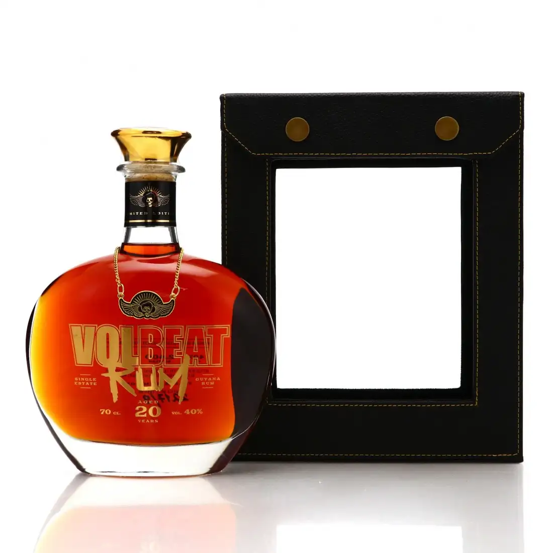 Bottle of One Eyed Spirits Diamond Volbeat Aged 20 Years 2001