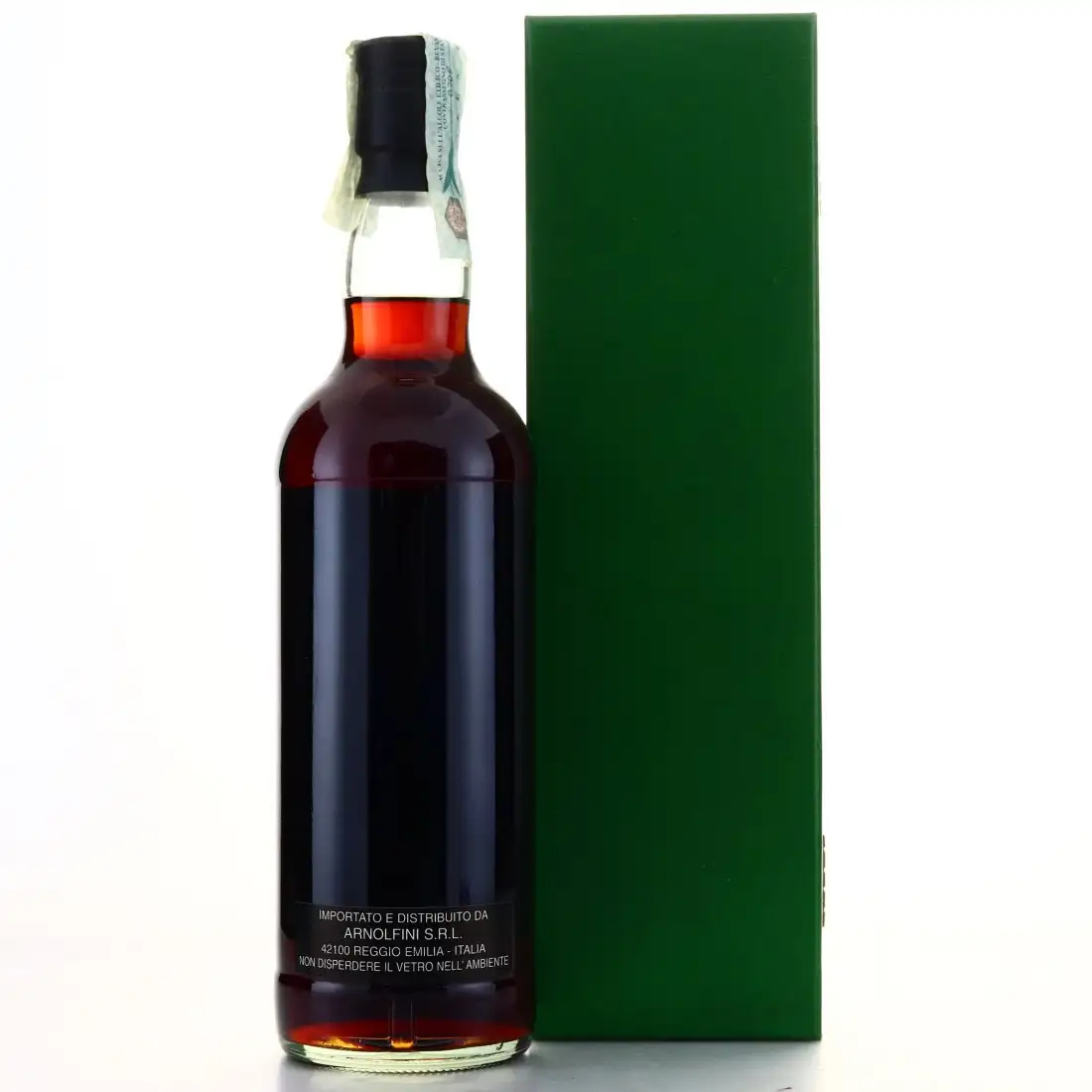 Hochauflösendes Bild von Cadenhead‘s Port Mourant Green Label Demerara Rum 1975