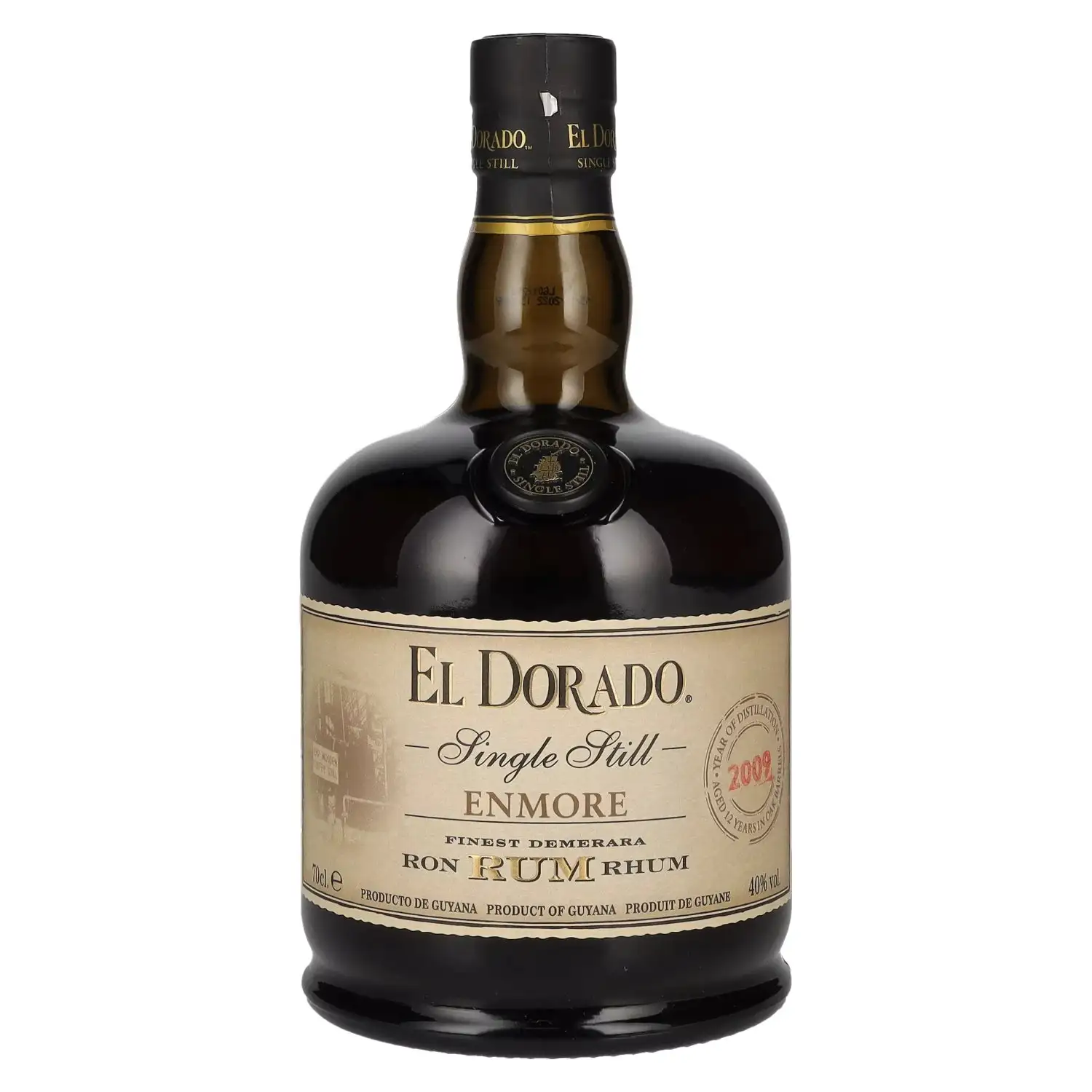 Bottle of DDL El Dorado Single Still Enmore 2009