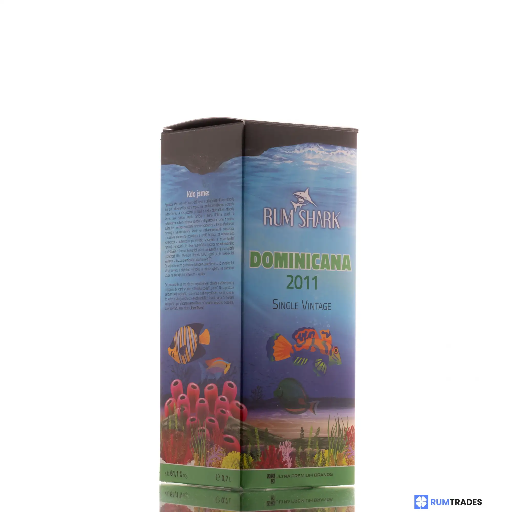 Hochauflösendes Bild von Rum Shark A.F.D. Dominicana 2011 (Blue Label)