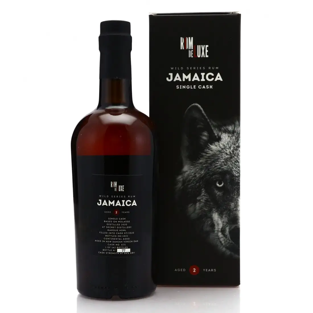 Hochauflösendes Bild von Romdeluxe Hampden Wild Series Rum Jamaica No. 32 HGML 2020