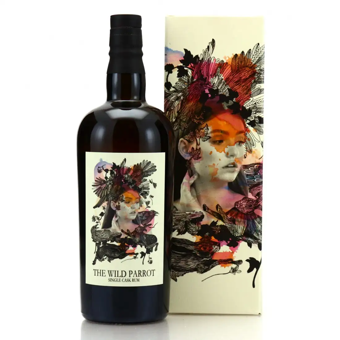 Bottle of The Wild Parrot New Yarmouth NY Distillery (Special Edition for Corman Collins) 2009