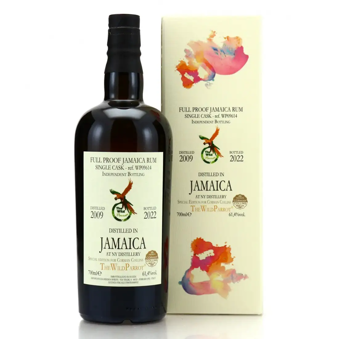 Hochauflösendes Bild von The Wild Parrot New Yarmouth NY Distillery (Special Edition for Corman Collins) 2009