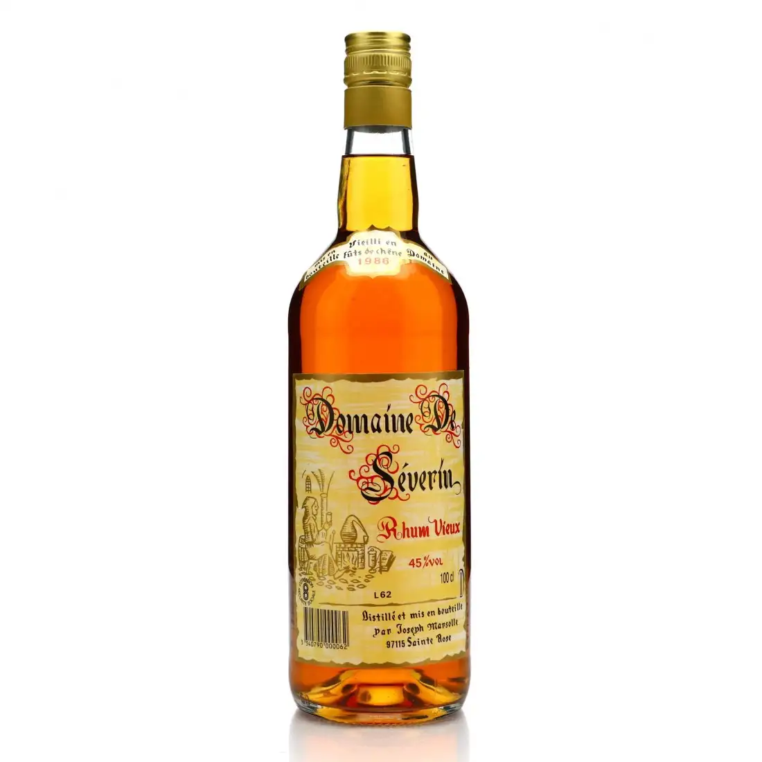 Bottle of Domaine de Séverin Rhum Vieux 1986