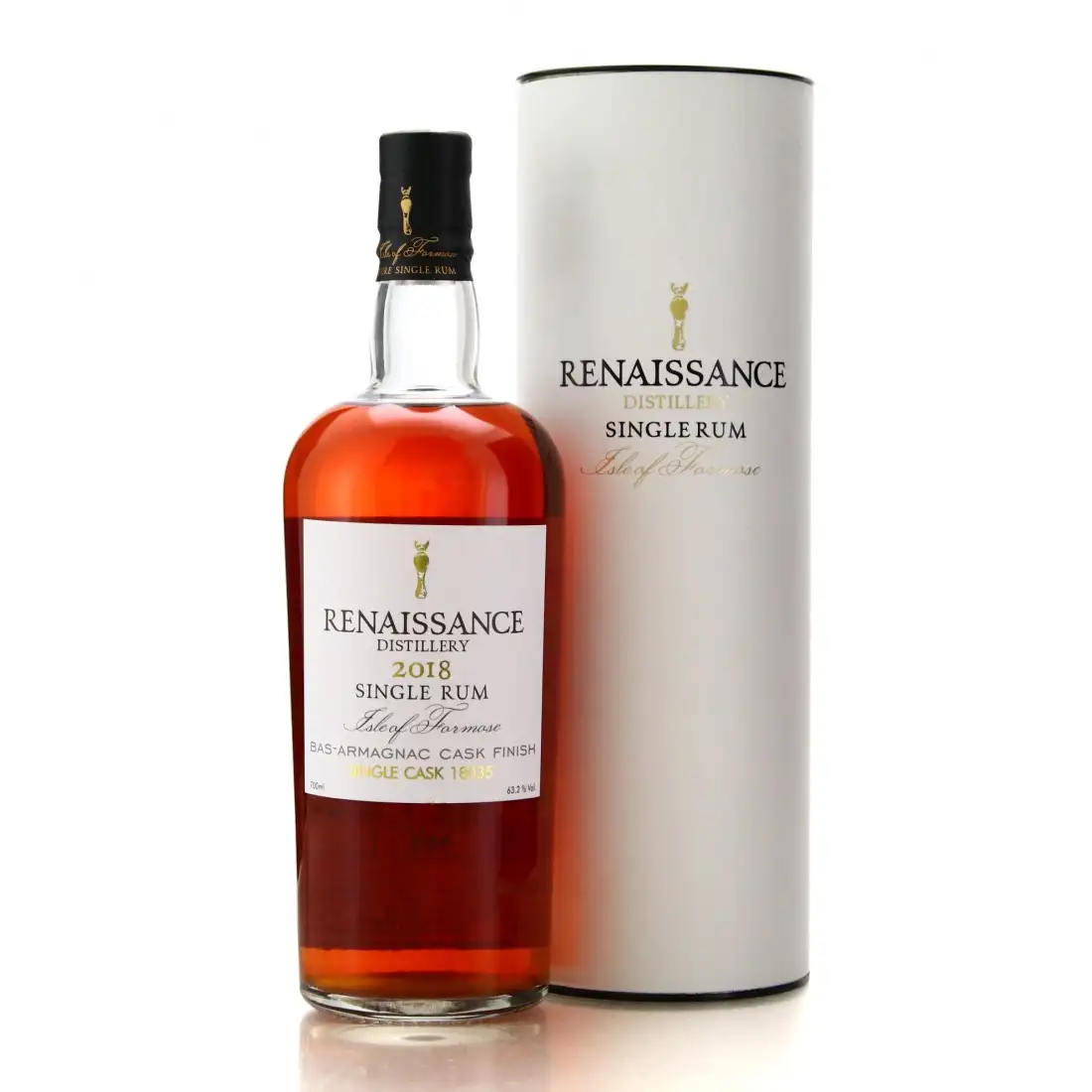 Bottle of Renaissance Single Rum 2018