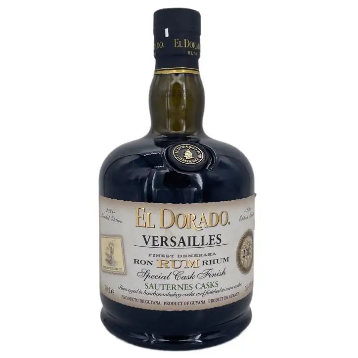 Bottle of Versailles El Dorado Special Cask Finish Sauternes Casks 2005