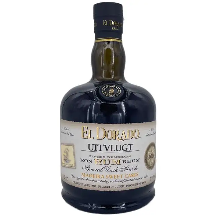 Bottle of Uitvlugt El Dorado Special Cask Finish Madeira Sweet Casks 2006