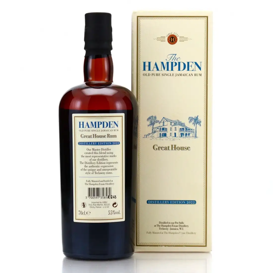 Hochauflösendes Bild von Hampden Great House (Distillery Edition 2022)