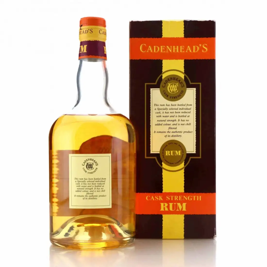 Hochauflösendes Bild von Cadenhead‘s Versailles Dated distillation VSG 1990