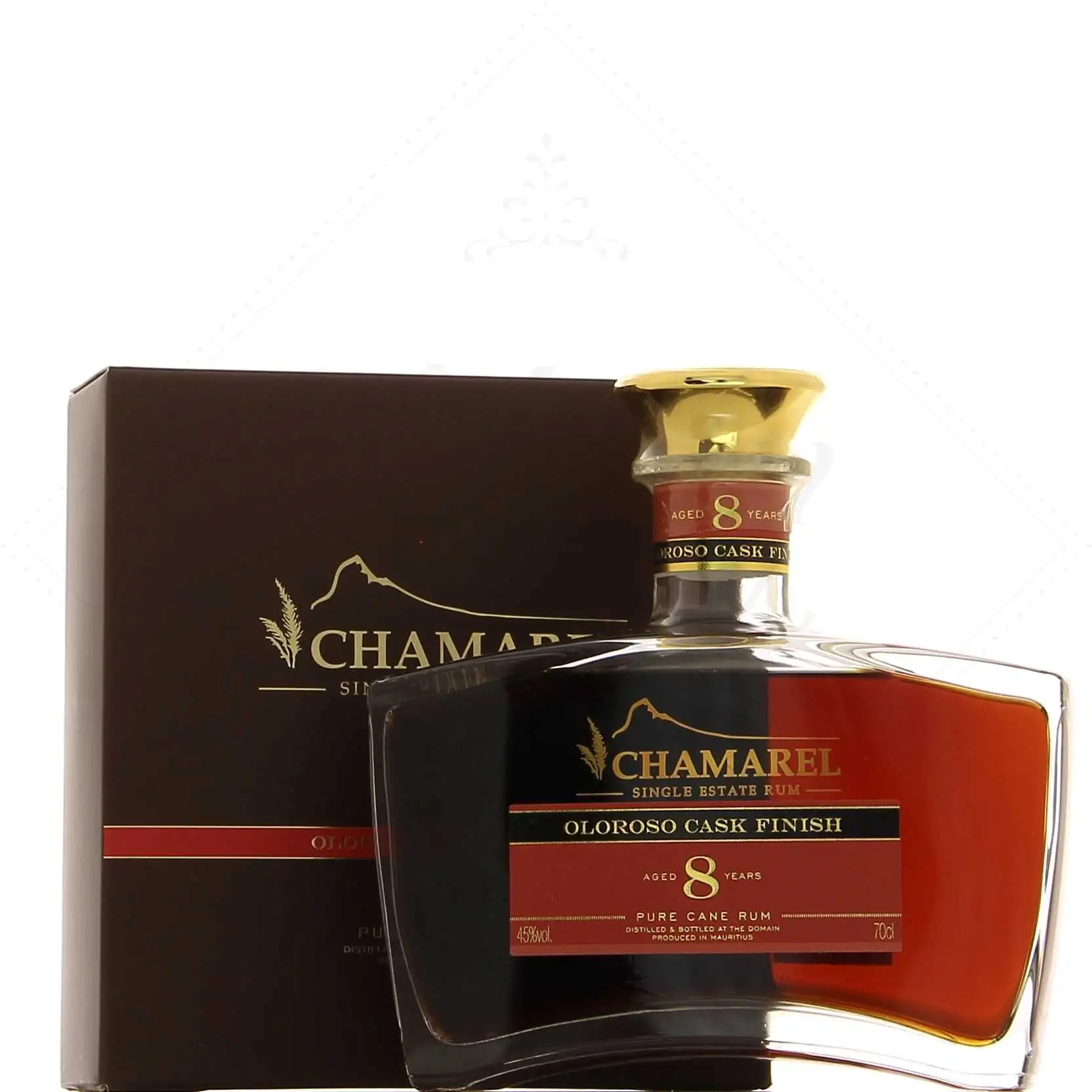 Bottle of Chamarel Chamarel Oloroso Cask Finish 8 Years
