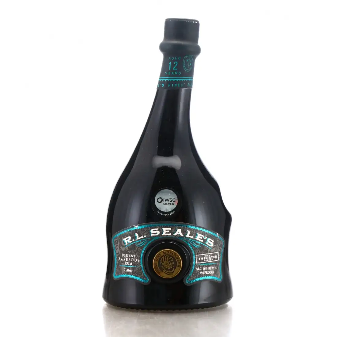 Bottle of R.L. Seale’s Foursquare Finest Barbados Rum (Imported West Indies)