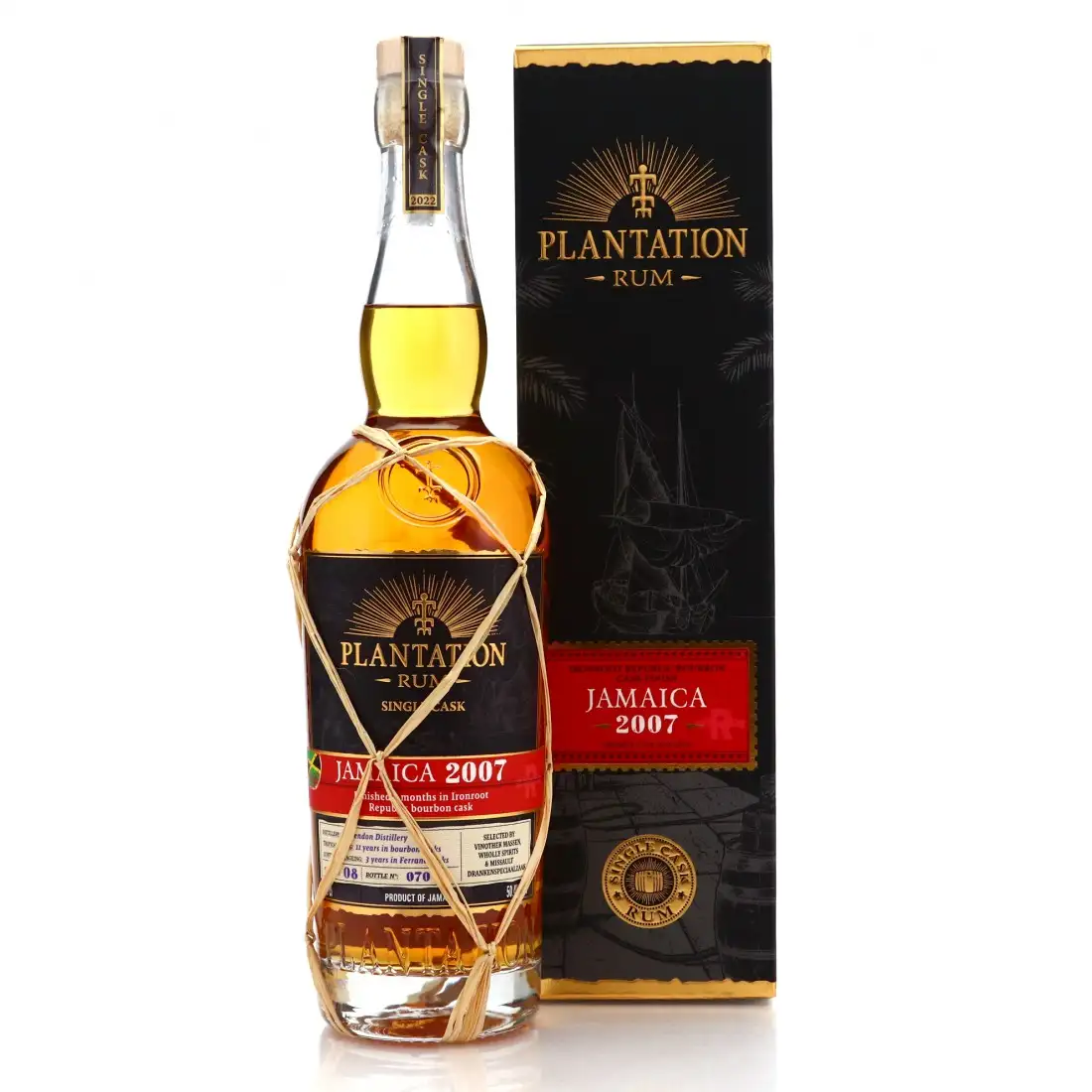 Bottle of Clarendon Plantation Ironroot Harbinger 115 Cask Finish (Single Cask 2022) 2007