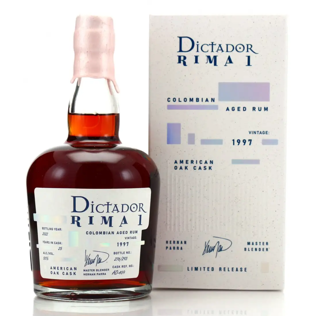 Bottle of Dictador Rima 1 1997