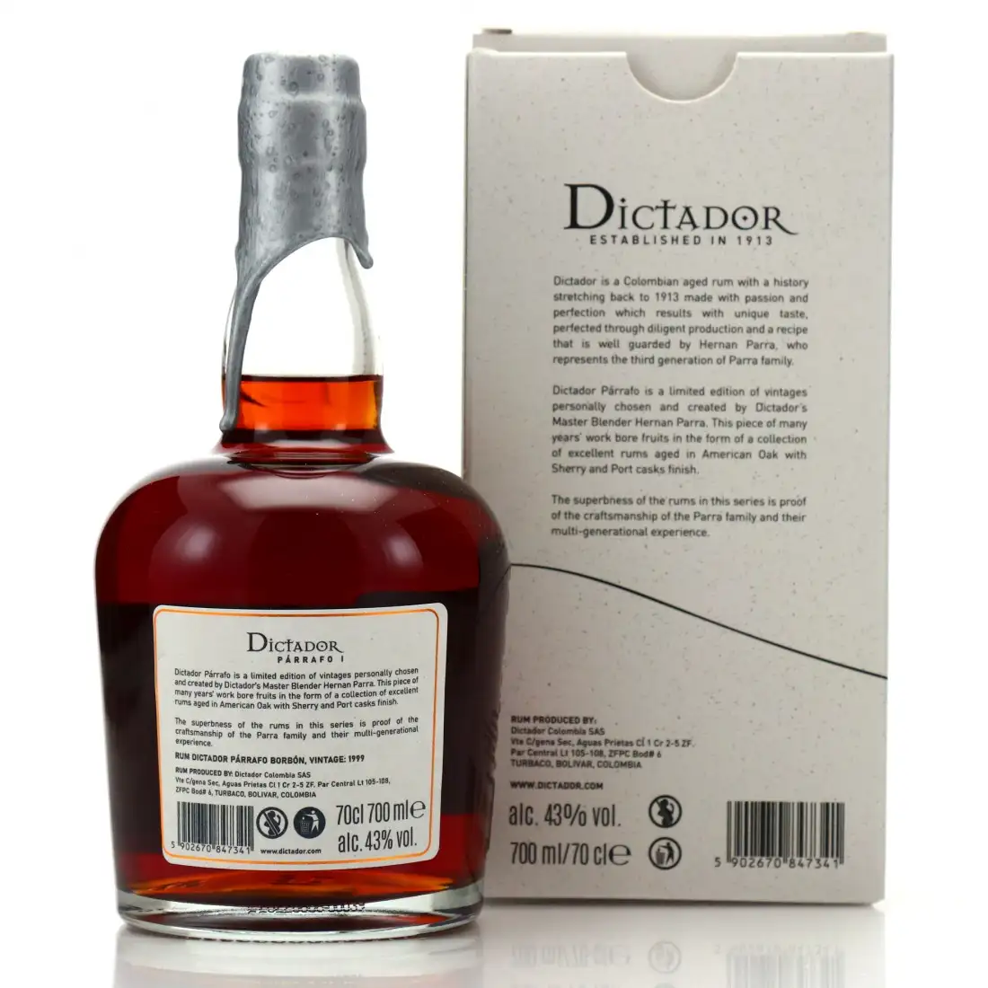 Hochauflösendes Bild von Dictador Párrafo I Borbón 1999