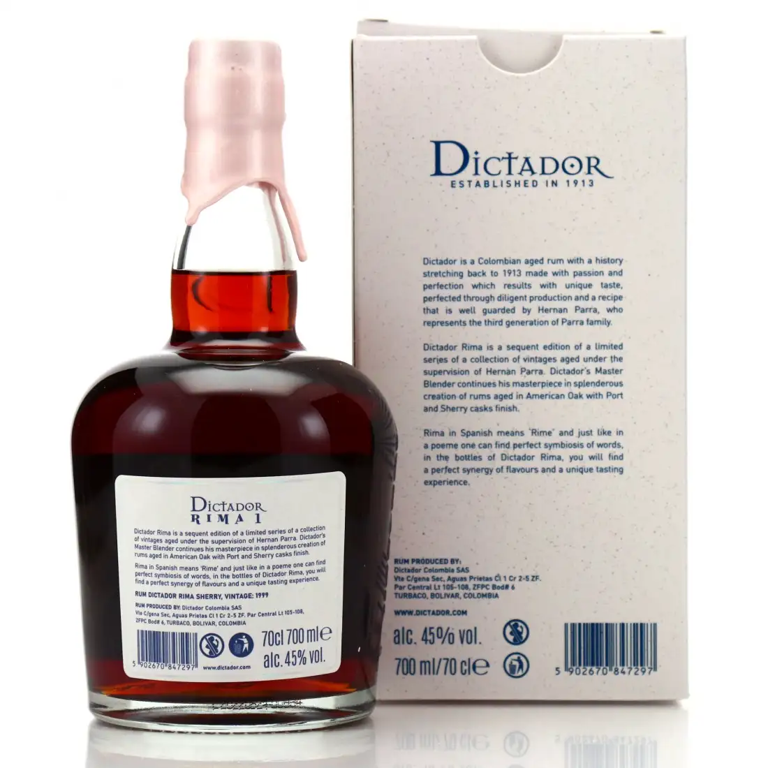 Hochauflösendes Bild von Dictador Rima 1 1999