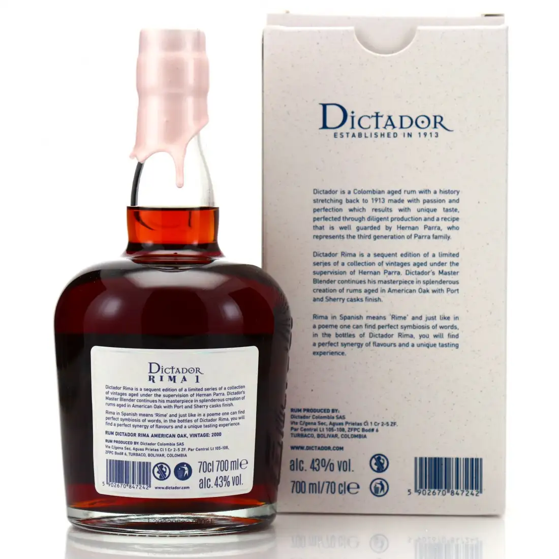 Hochauflösendes Bild von Dictador Rima 1 2000