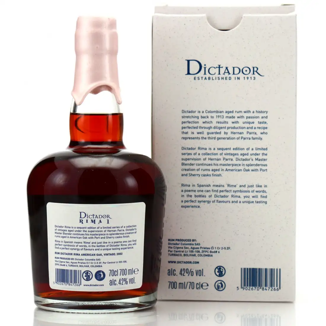 Hochauflösendes Bild von Dictador Rima 1 2002