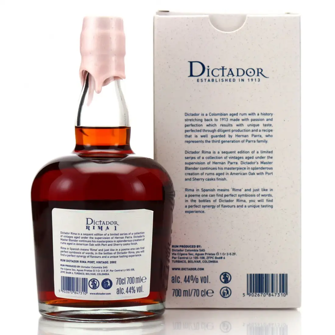 Hochauflösendes Bild von Dictador Rima 1 2002