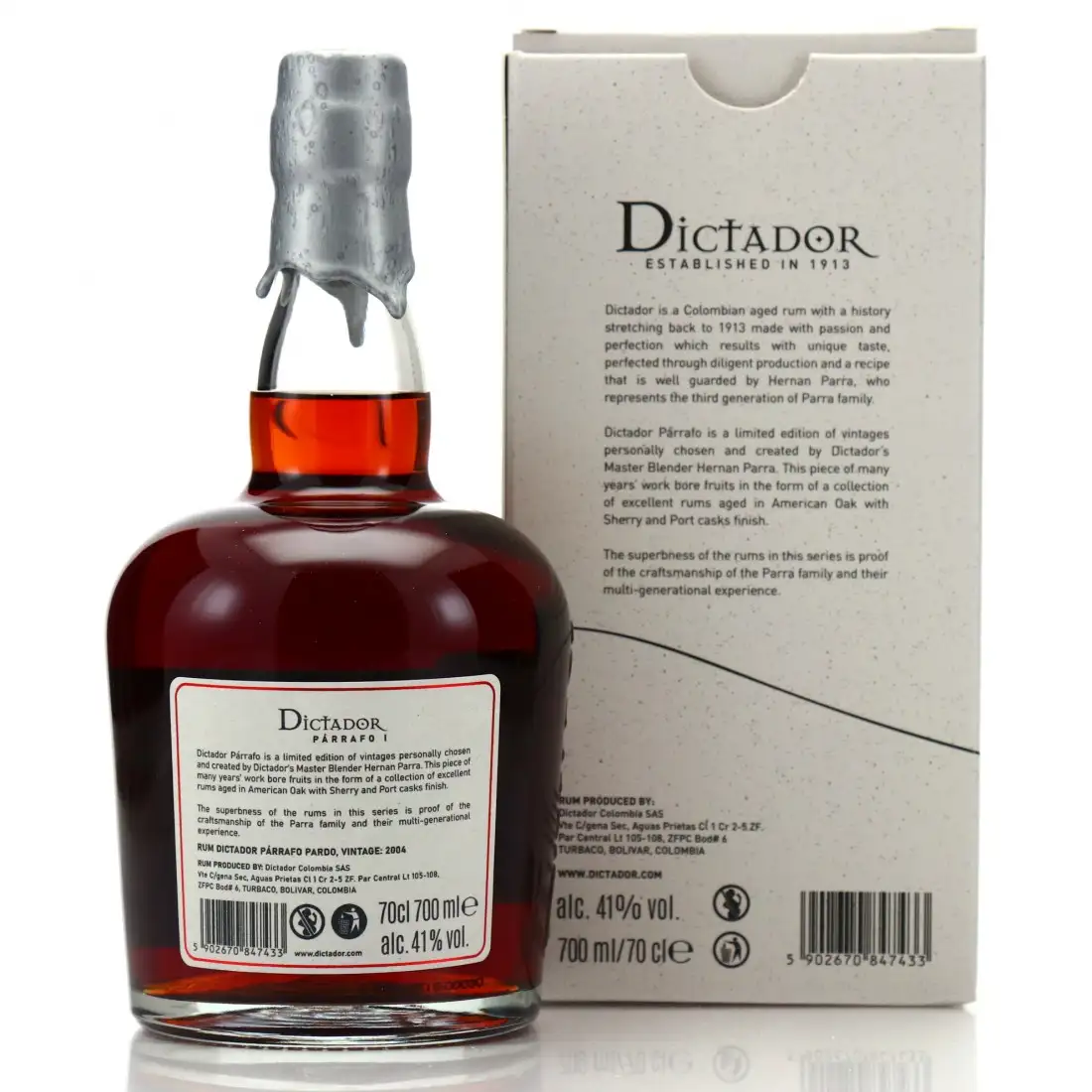 Hochauflösendes Bild von Dictador Párrafo I Pardo 2004