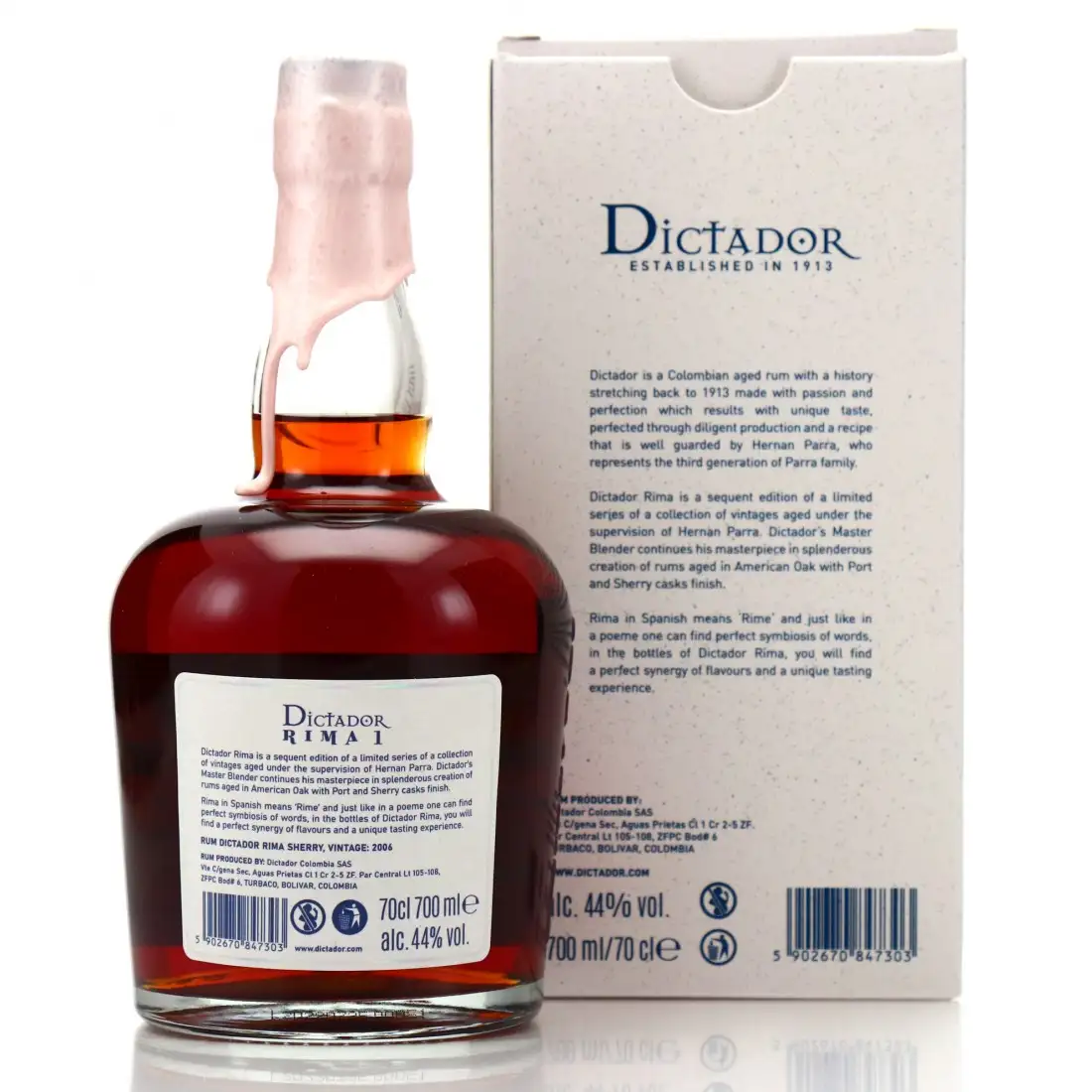 Hochauflösendes Bild von Dictador Rima 1 2006