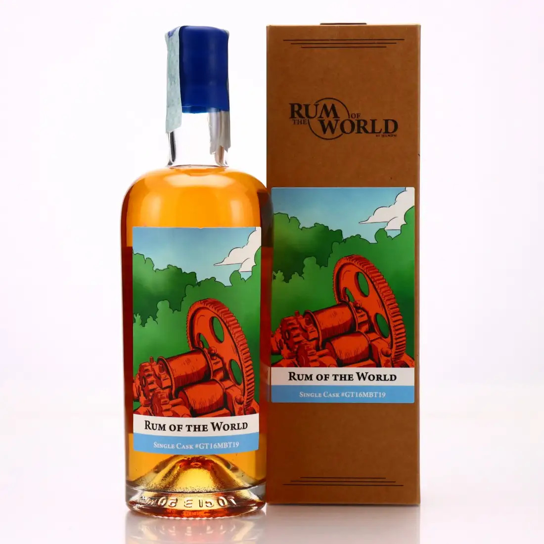 Bottle of Fine Spirits Rum of the World Lion's Fine & Rare Whisky 2016