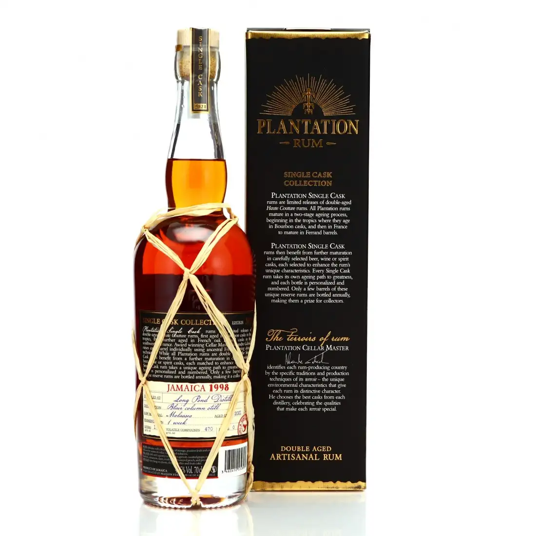 Hochauflösendes Bild von Long Pond Plantation Bardstown Fusion Series Bourbon Cask (Selection Exclusive Fut No. 1) 1998