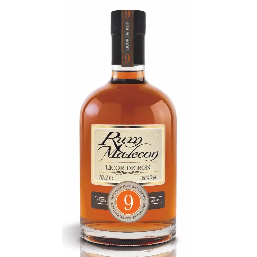 Bottle of Malecon 9 Years - Licor de Ron