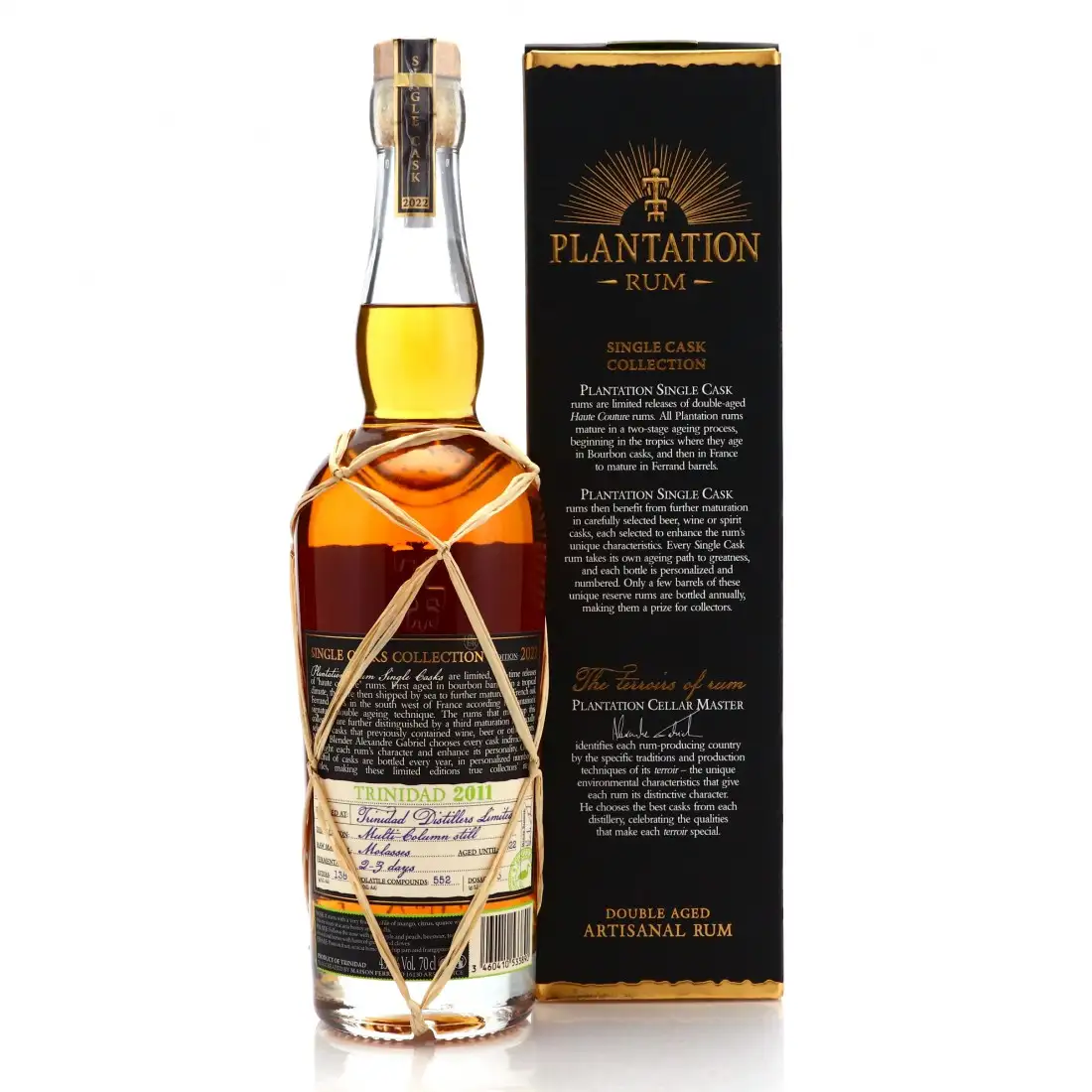 Hochauflösendes Bild von T.D.L Plantation Sauternes Wine Cask Finish Single Cask (Comptoir de Vins) 2011