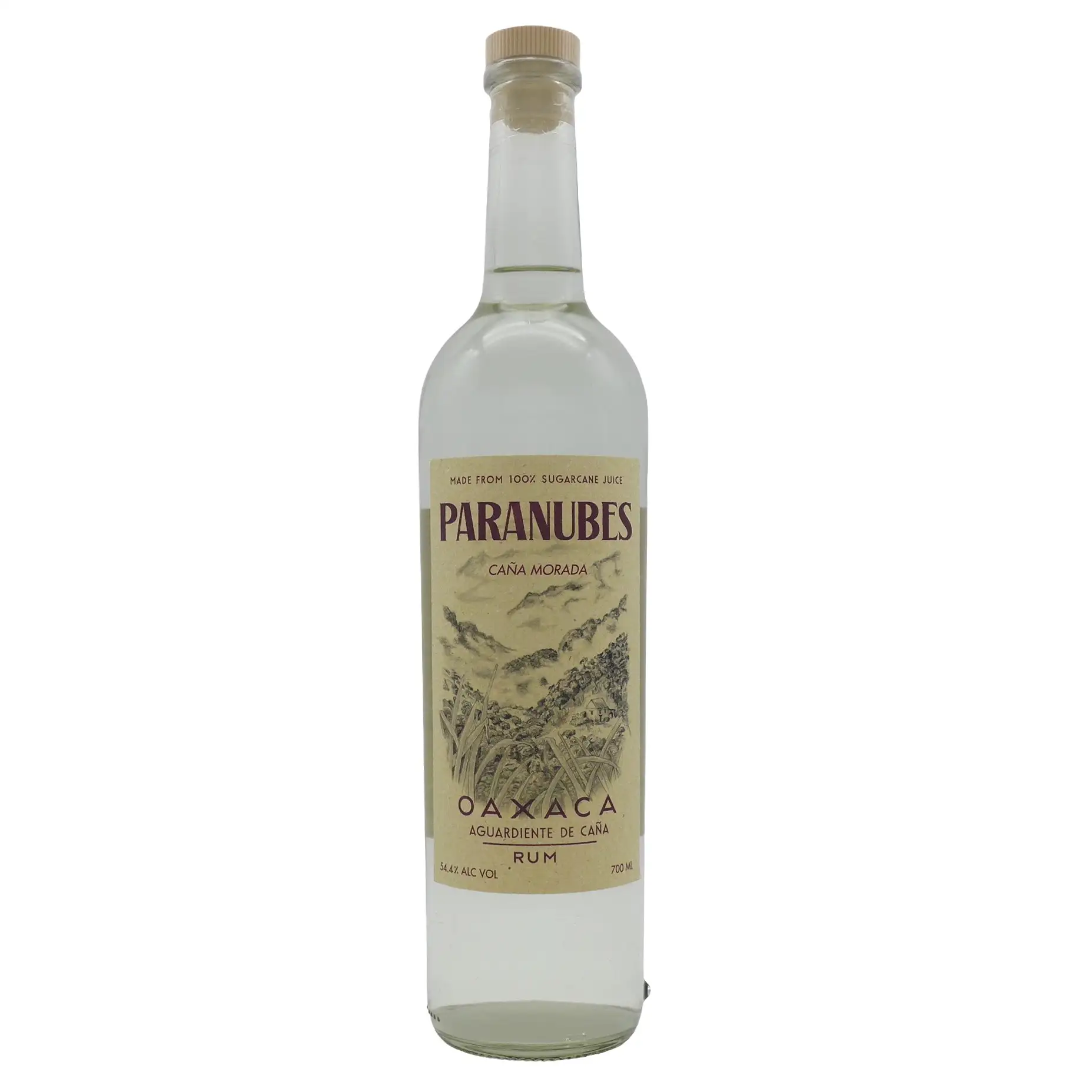 Bottle of Paranubes Cana Morada Oaxaca Rum