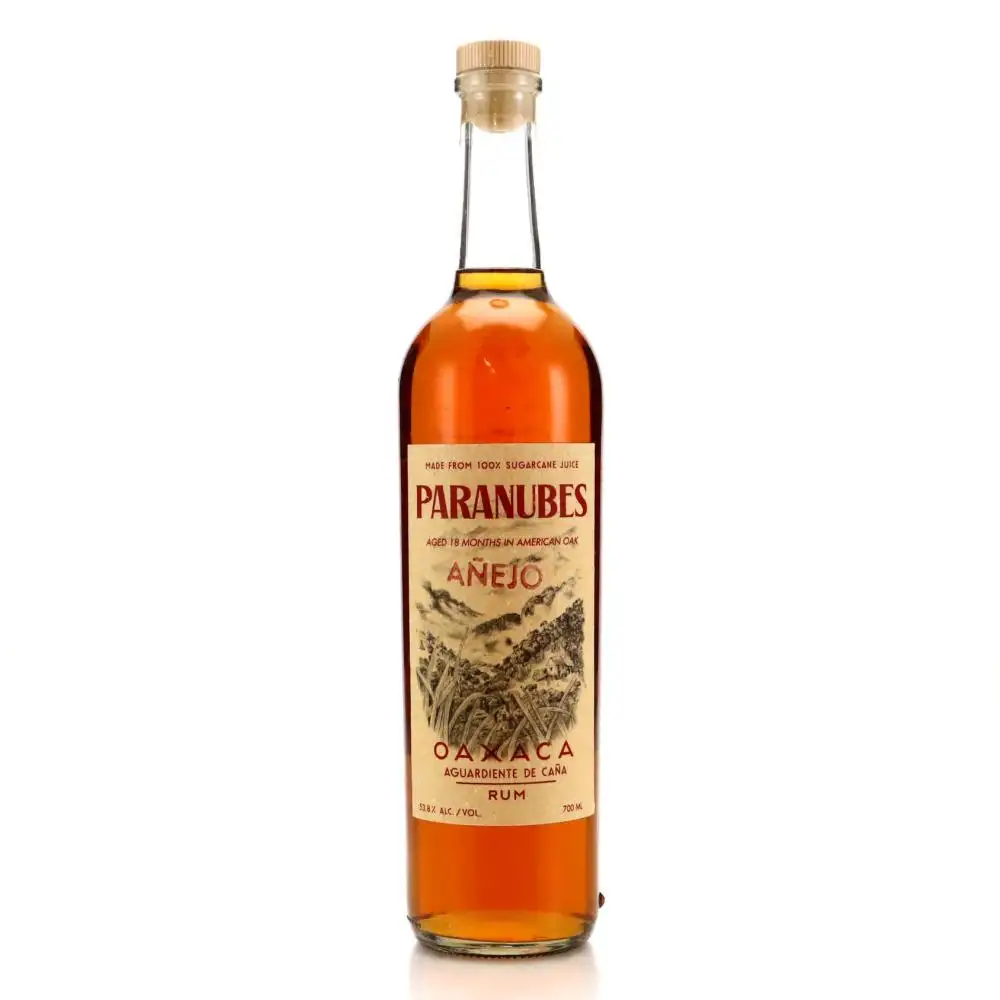 Bottle of Paranubes Oaxaca Añejo Rum