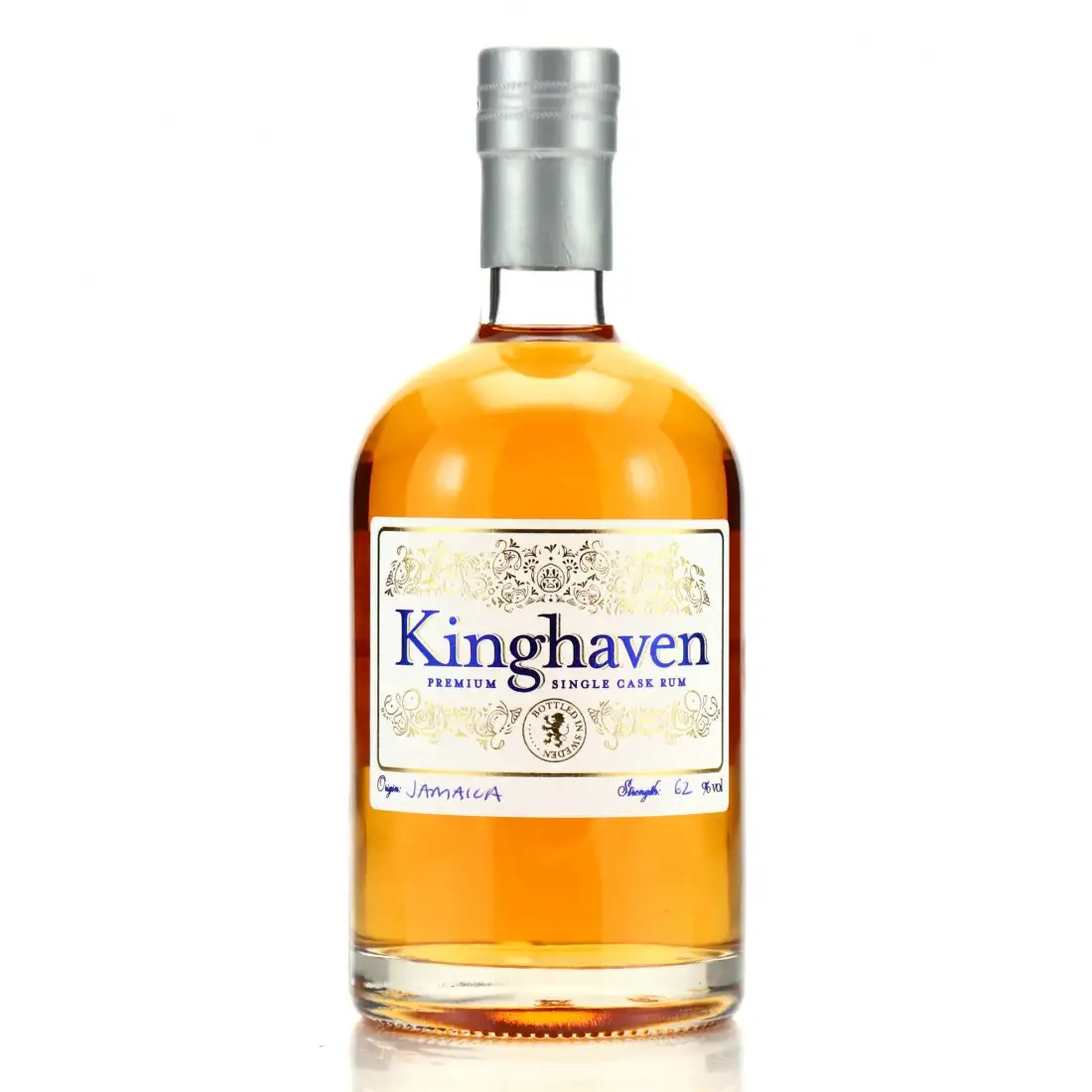 Bottle of Kinghaven Hampden Premium Single Cask Rum C<>H 2007